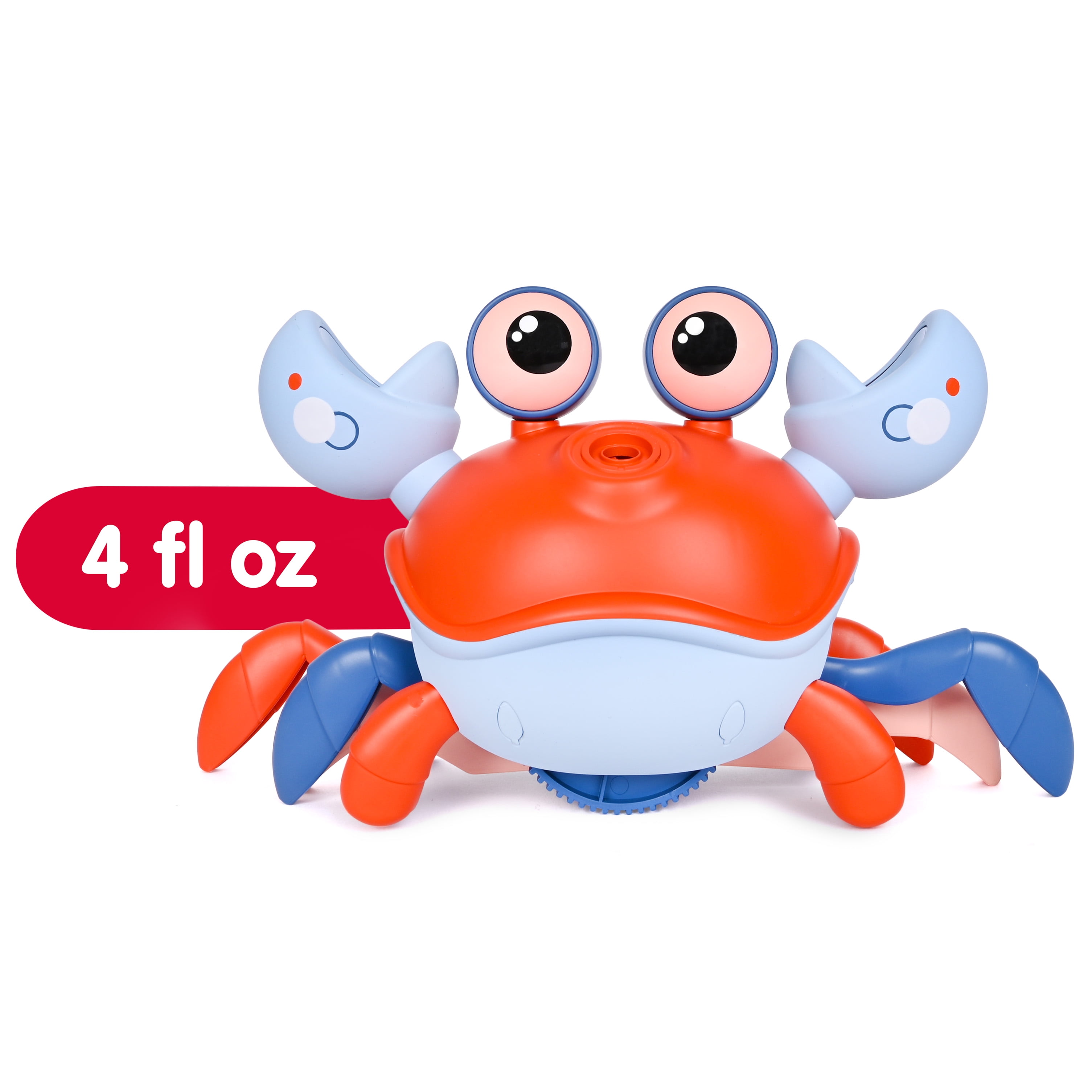 Play Day Dancing Crab Bubble Machine with 4 fl oz Solution