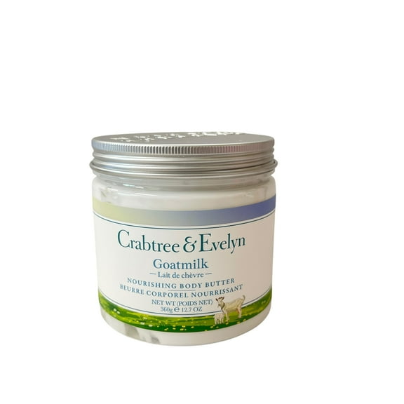 Crabtree & Evelyn Goatmilk Nourishing Body Butter 12.7 oz