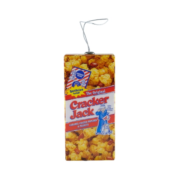 Cracker Jack Box Retro Christmas Tree Ornament