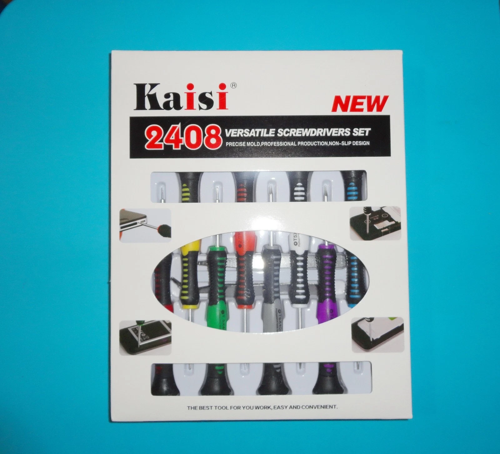 CRAFT- Gulu Kaisi 2408 - Tools Set - Repair Versatile Screwdriver Kit - New In Box