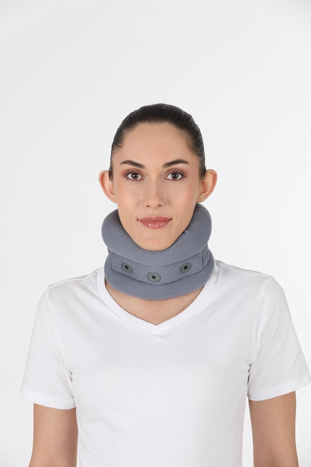 Craft's Care Cervical Collar Soft - Adjustable Neck Brace, Pain Relief, Neck Injury, Large 21 inch