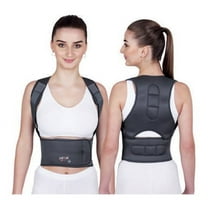 Craft's Care Posture Corrector Magnetic - Therapy Shoulder Belt, Lower and Upper Back Pain Relief, Small 28-32 IN