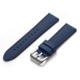 thumbnail image 1 of CRAFTER BLUE UX05 Straight End Watch Band Rubber Strap Replacement for All 20mm Width Lug Watches, Navy with Red Thread, 1 of 5