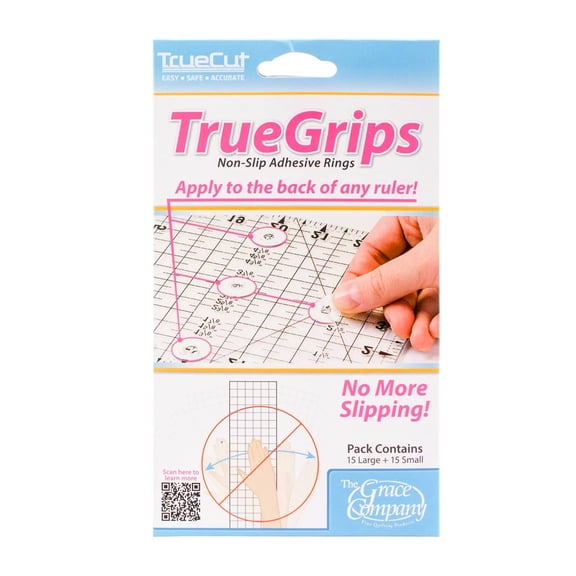 CRAFTERS WORKSHOP TrueCut Non-Slip Ruler Grips, 30/Pkg 2 PACK (60 peices)
