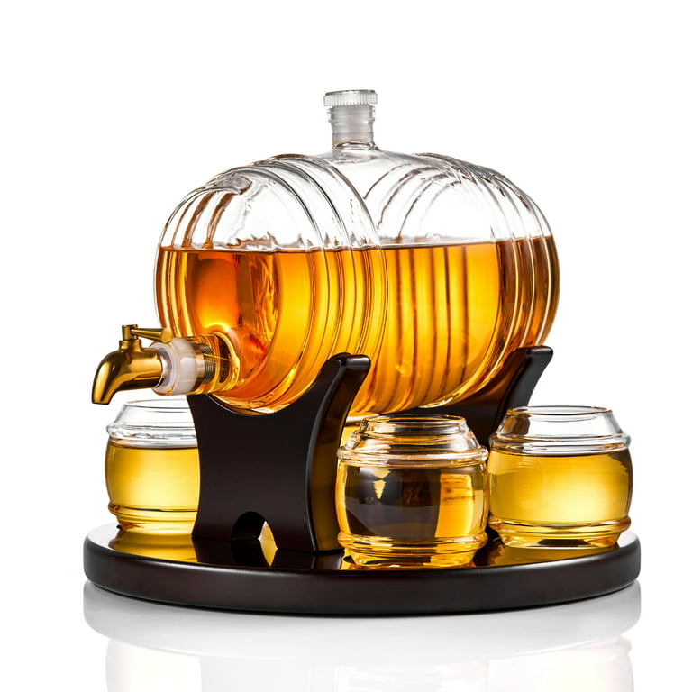 Whiskey Decanter Set Transparent Creative,Gifts for Men,Whiskey
