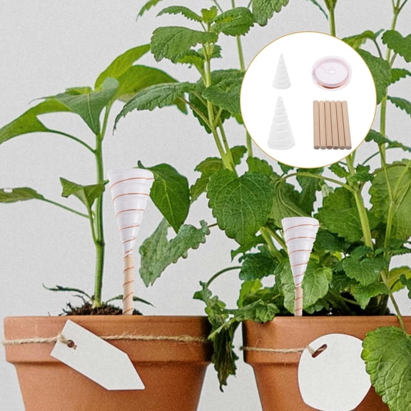 CRAFTHROU 1 Set Gardening Antenna Tool Copper Wire for Plants Support Assorted Color Clamp Shape For Tools for Garden