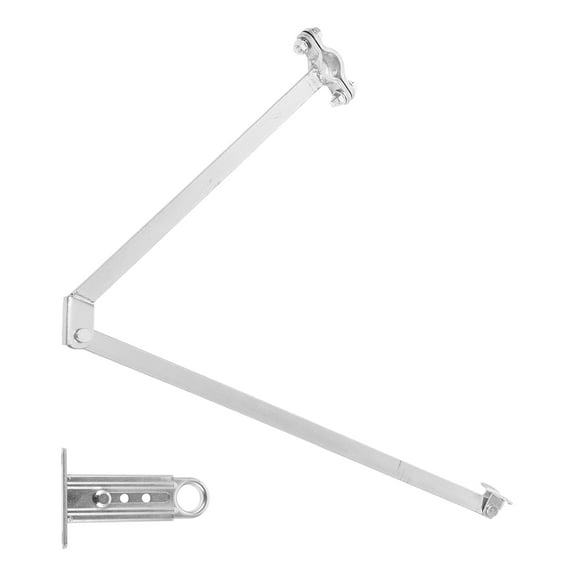 CRAFTHROU 1 Set Stainless Steel Window Opener with Curved Arm for Window Opening and Closing Office Use