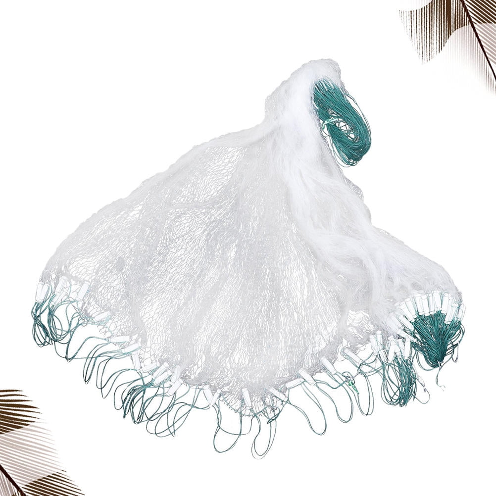 CRAFTHROU 1Pack 82.02X39.37X0.04In Fishing Net for Smelt Fishing Net ...
