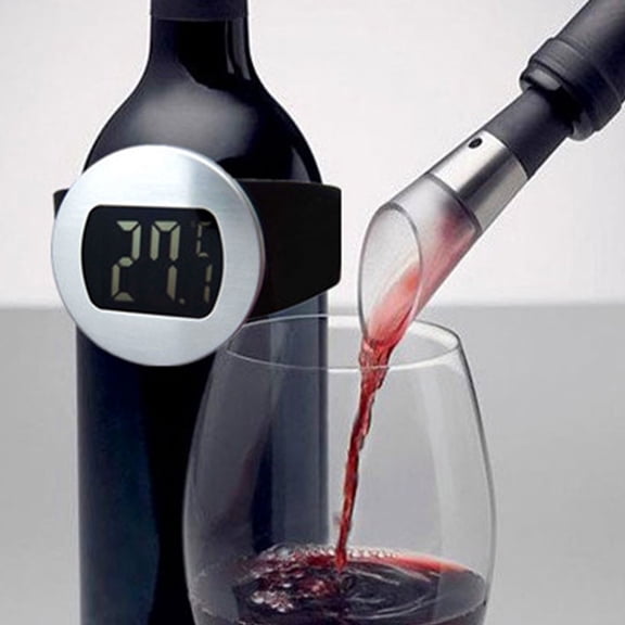 CRAFTHROU 1Pack Design Bottle Snap Thermometer for Cooking and Brewing Liquids