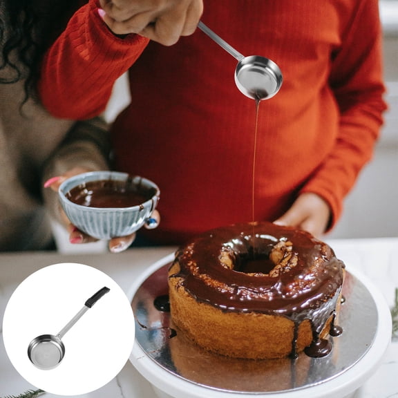 CRAFTHROU 1Pack Measured Serving Spoons For Portion Control 36X9.3X2.8CM Kitchen Utensil