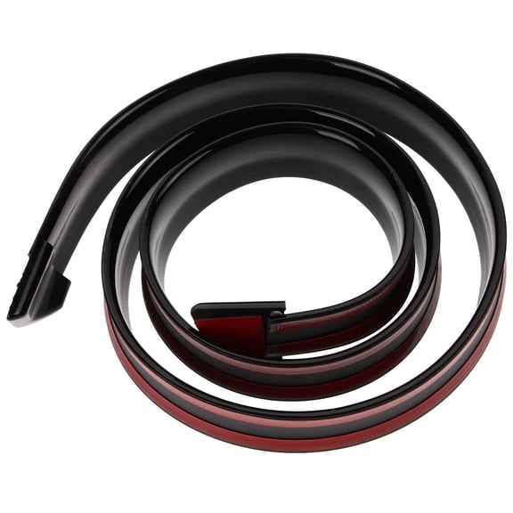 CRAFTHROU 1Pack Rubber Spoiler for Automotive Enhancement 141.0x1.6x0.4in