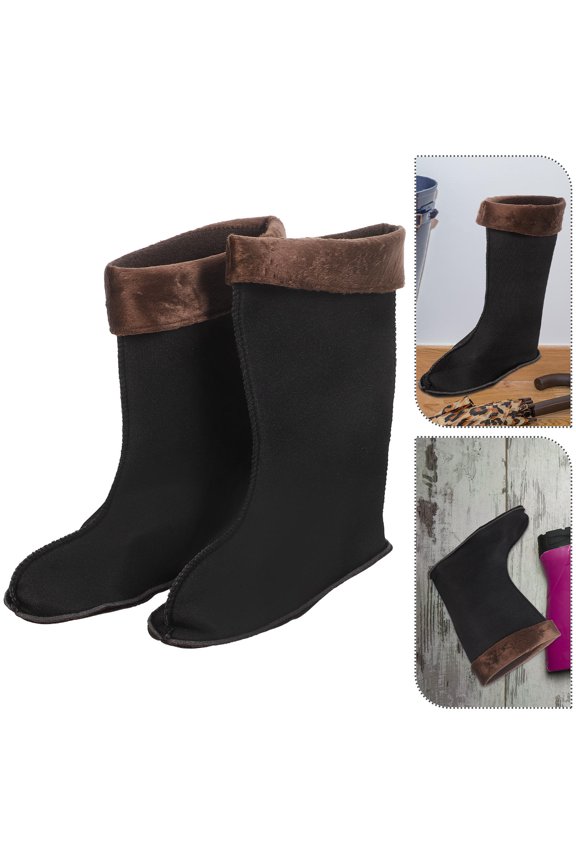 Warm Fleece Boot Liners for Rain Boots Comfortable Fit