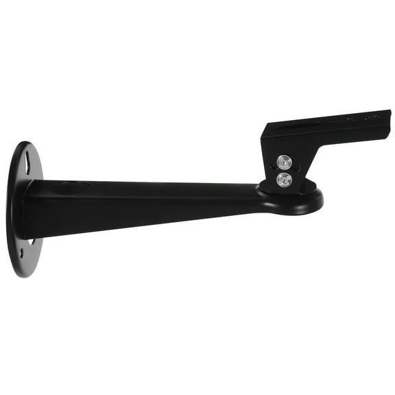 CRAFTHROU 1Pcs Black Abs Wall Mount Bracket for Security Cameras in Home Theater