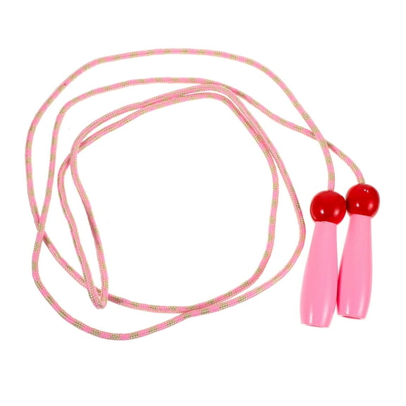 CRAFTHROU 1Set Pink Wear-Resistant Jump Rope for Men Warm-Up Exercises