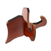 CRAFTHROU 1Set Skateboard Rack Stand Made of Natural Wood with Anti-Collision and Nonskid Features