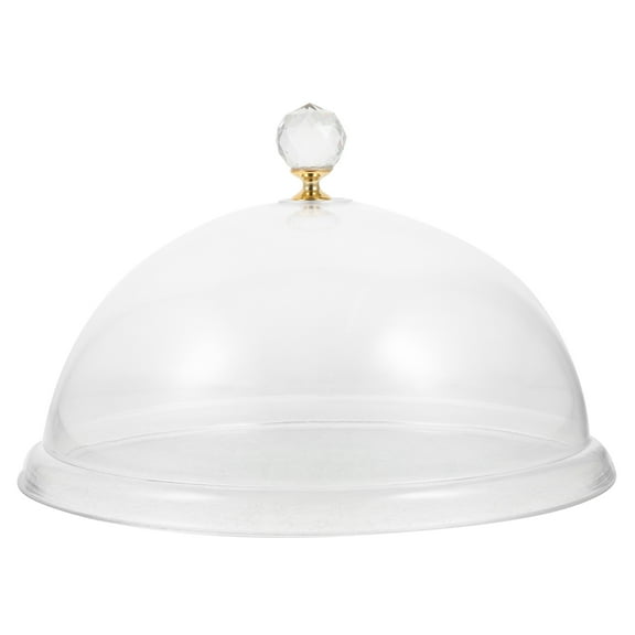 CRAFTHROU 1Set Transparent Cake Cover for Baked Goods Display in Hotels Restaurants