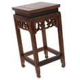 thumbnail image 1 of CRAFTHROU 1Set Wood Pedestal Stand Riser Rectangular Shape Rustic Style for Living Room Decor Homeowners, 1 of 8