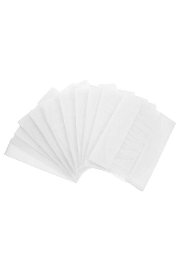 20Pcs Kids Cap White Nonwoven Fabric Disposable Lightweight Round Dome for Cooking Lessons