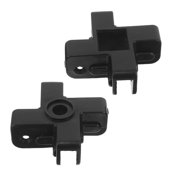 CRAFTHROU 2Pcs Black Enhanced Stability Canopy Tent Clip Replacement Parts for Outdoor Tent Frame Repair