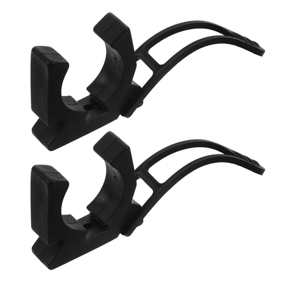 CRAFTHROU Kayak Paddle Mount Clip, Quick Release, Rubber Strap, Boat Accessory, 2Pcs