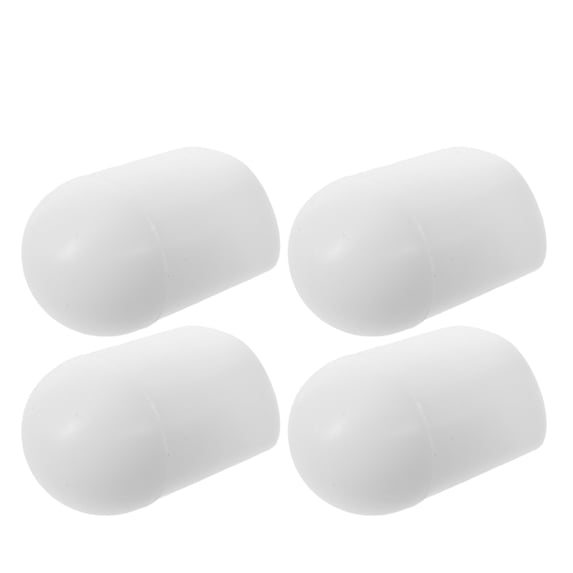 CRAFTHROU 4Pcs Soft Silicone Flashlight Diffuser Cover White Anti Glare ...