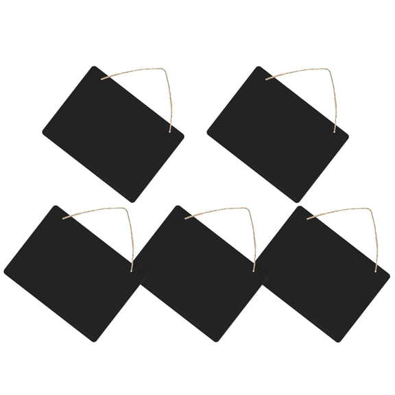 CRAFTHROU 5Pcs Memo Board Sign for Shop Owners and Indoor Decoration