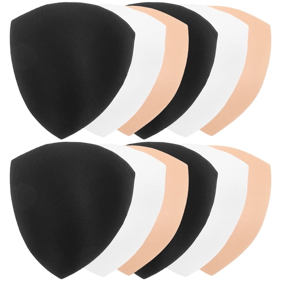 CRAFTHROU 6 Pairs Replacement Pads for Sports Bras Removable and Breathable for Swimming and Yoga