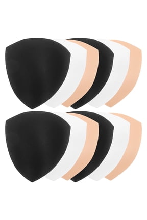 6 Pairs Replacement Pads for Sports Bras Removable and Breathable for Swimming and Yoga