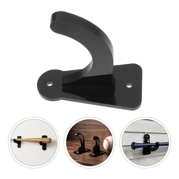 CRAFTHROU Premium Acrylic Bat Display Rack - Modern and Space-Saving Wall Mount