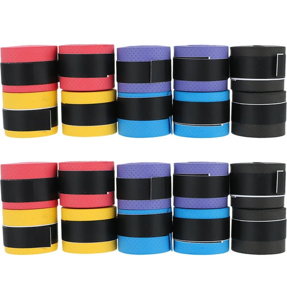 CRAFTHROU Handle Grip Tape 20Pcs Simple Design for Drumsticks and Racket Grips 11.8x1in