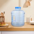 CRAFTHROU Large Capacity Blue Water Bucket with Handle Durable Storage ...