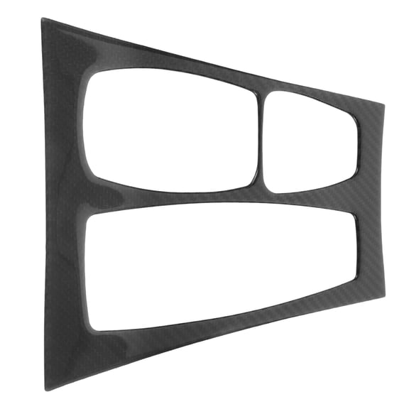 CRAFTHROU Minimalist Design Carbon Fiber Center Console Cover 1Pack