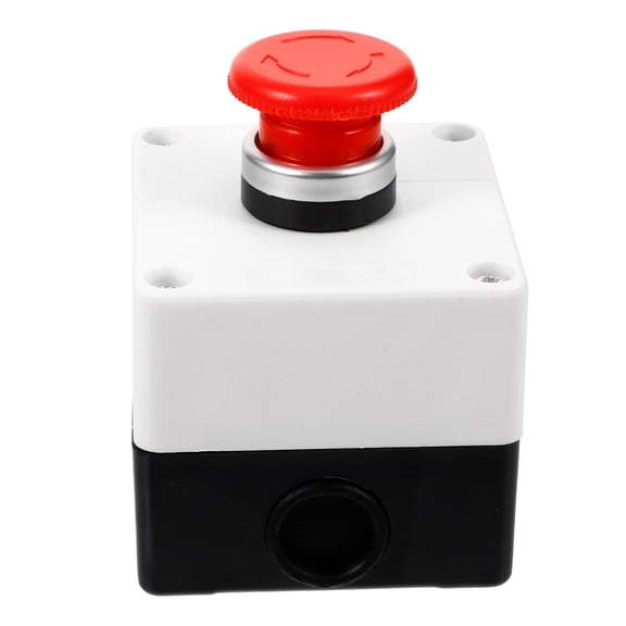 CRAFTHROU Push Button Station Box Red For Emergency Situations 1Pack
