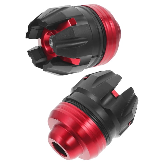 CRAFTHROU 2Pcs Front Fork Sliders for Scooter and Motorcycle with Stylish Red Design and Strong Material