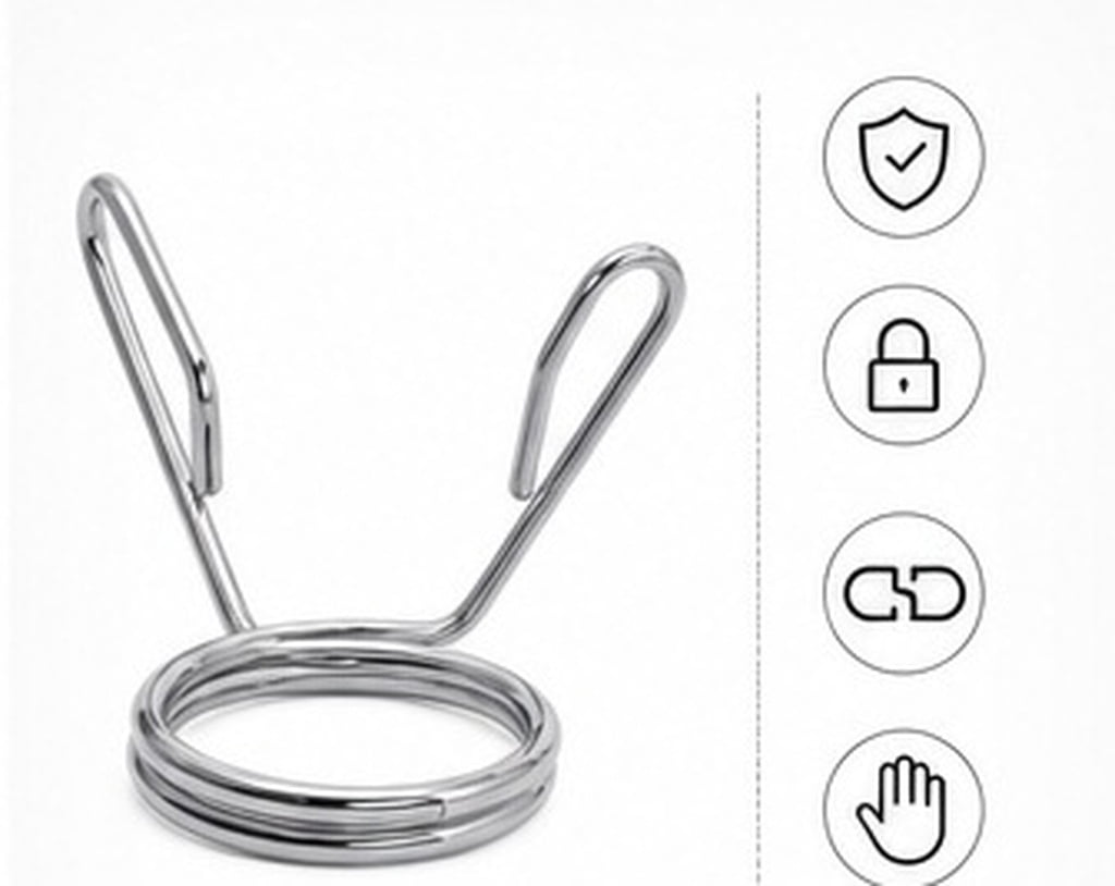 CRAFTHROU Silver Weight Clips for Barbells and Dumbbells with Slip ...