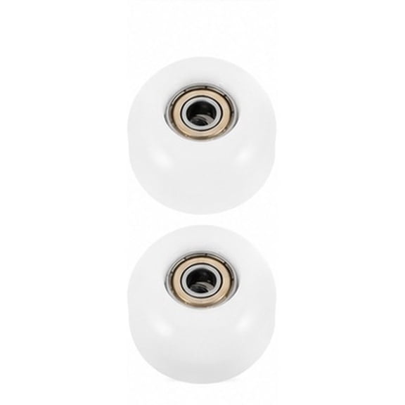 CRAFTHROU PU Skateboard Wheel Set White for Tricks and Replacement 4Pcs