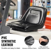 CRAFTOPIA Universal Lawn Mower Tractor Seat with Micro Switch & Drainage Holes, 6.3-13.4 inch Extended Mount Slots for Tractor, Loader, Excavator