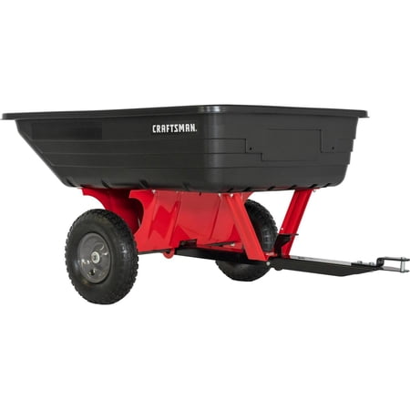 CRAFTSMAN 10-Cu. Feet Plastic Dump Cart