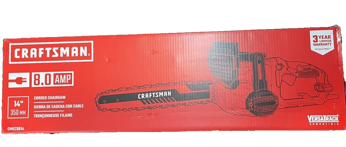 Craftsman 8.0 amp chainsaw oil outlet