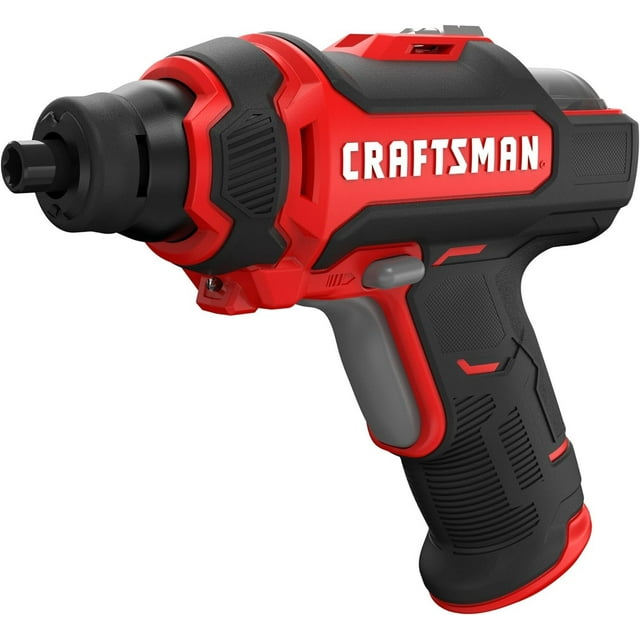 CRAFTSMAN 4V Cordless Screwdriver with Charger and Screwdriving Bits