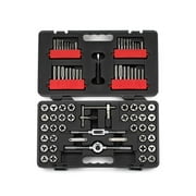 CRAFTSMAN 75 pc. Combination Tap & Die Set, Carbon Steel Finish Rust-resistant Tool Set, 75 Piece