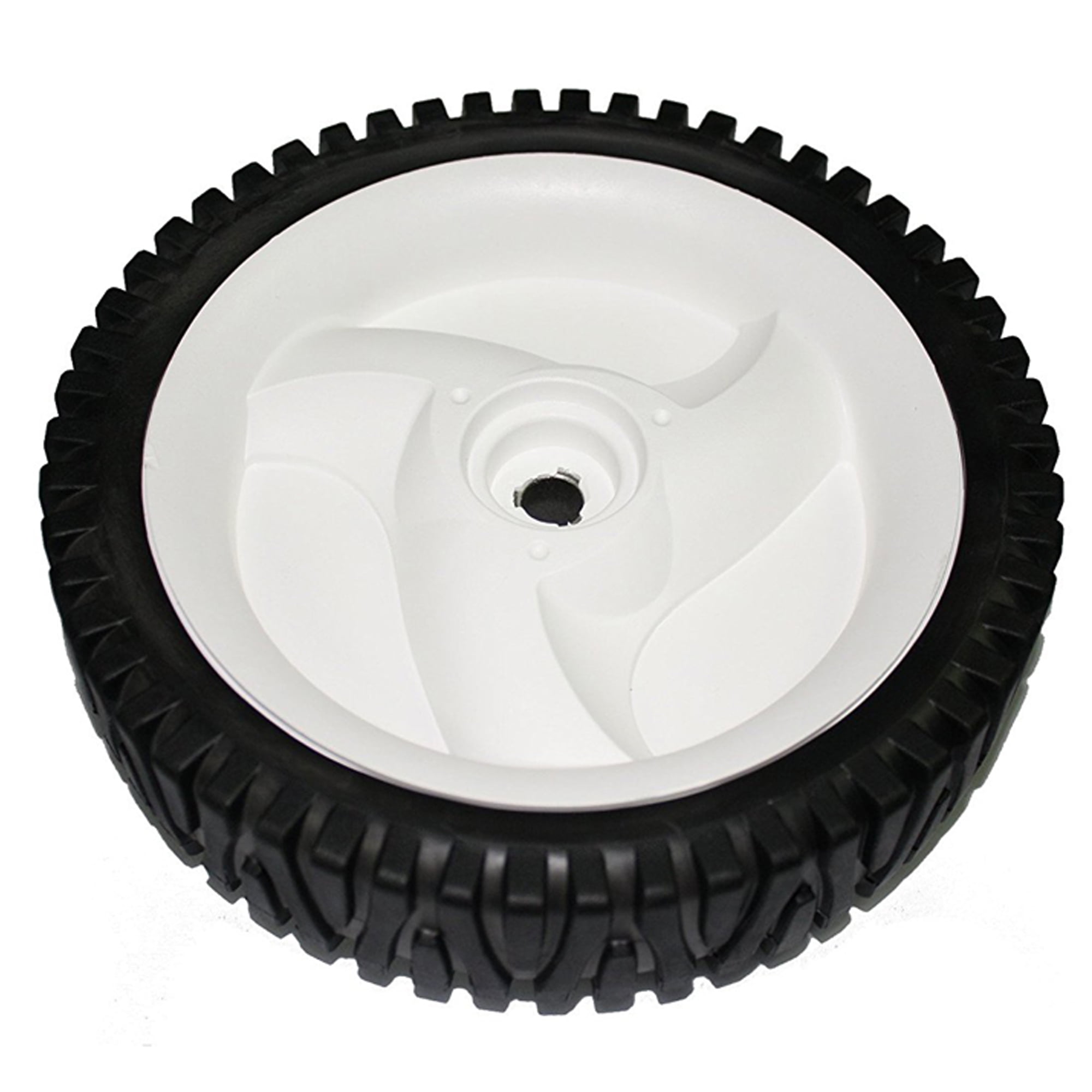 CRAFTSMAN 8"x1.75" Lawn Mower Front Drive Wheel, Geared OEM Replacement, Fits Multiple Brands