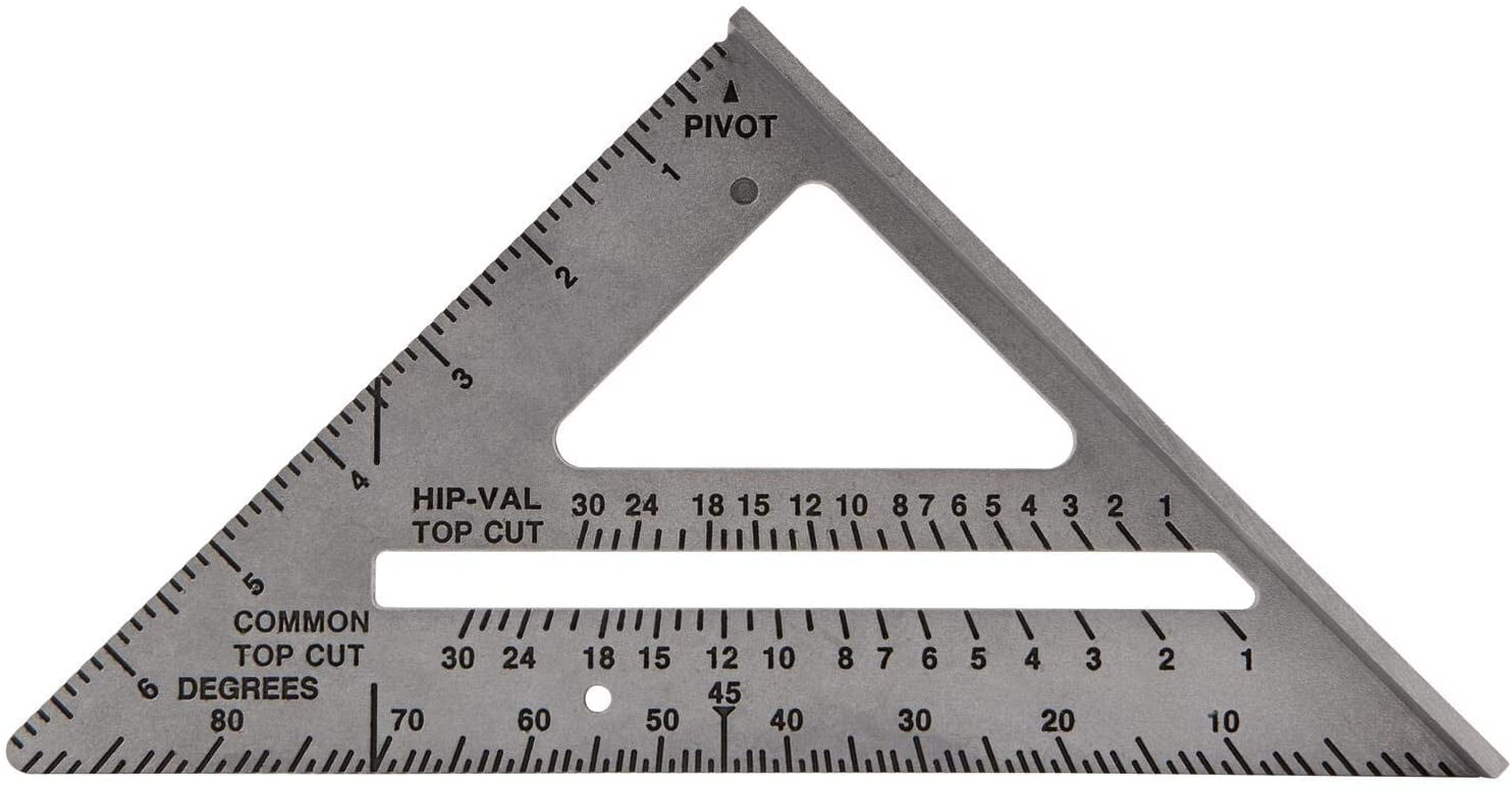 Craftsman 7 Inch Aluminum Rafter Square - Walmart.com