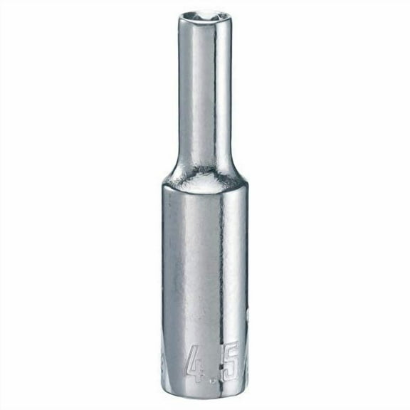 Craftsman 4-1/2 mm X 1/4 in. drive Metric 6 Point Deep Socket