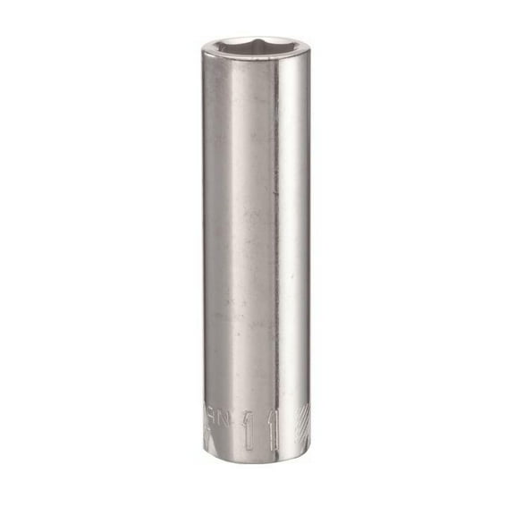 CRAFTSMAN Deep Socket, Metric, 3/8-Inch Drive, 11mm, 6-Point (CMMT44427)