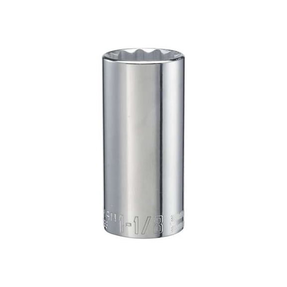 Craftsman Sockets, 1/2" Drive 1-1/8" 12 Point SAE CMMT47533