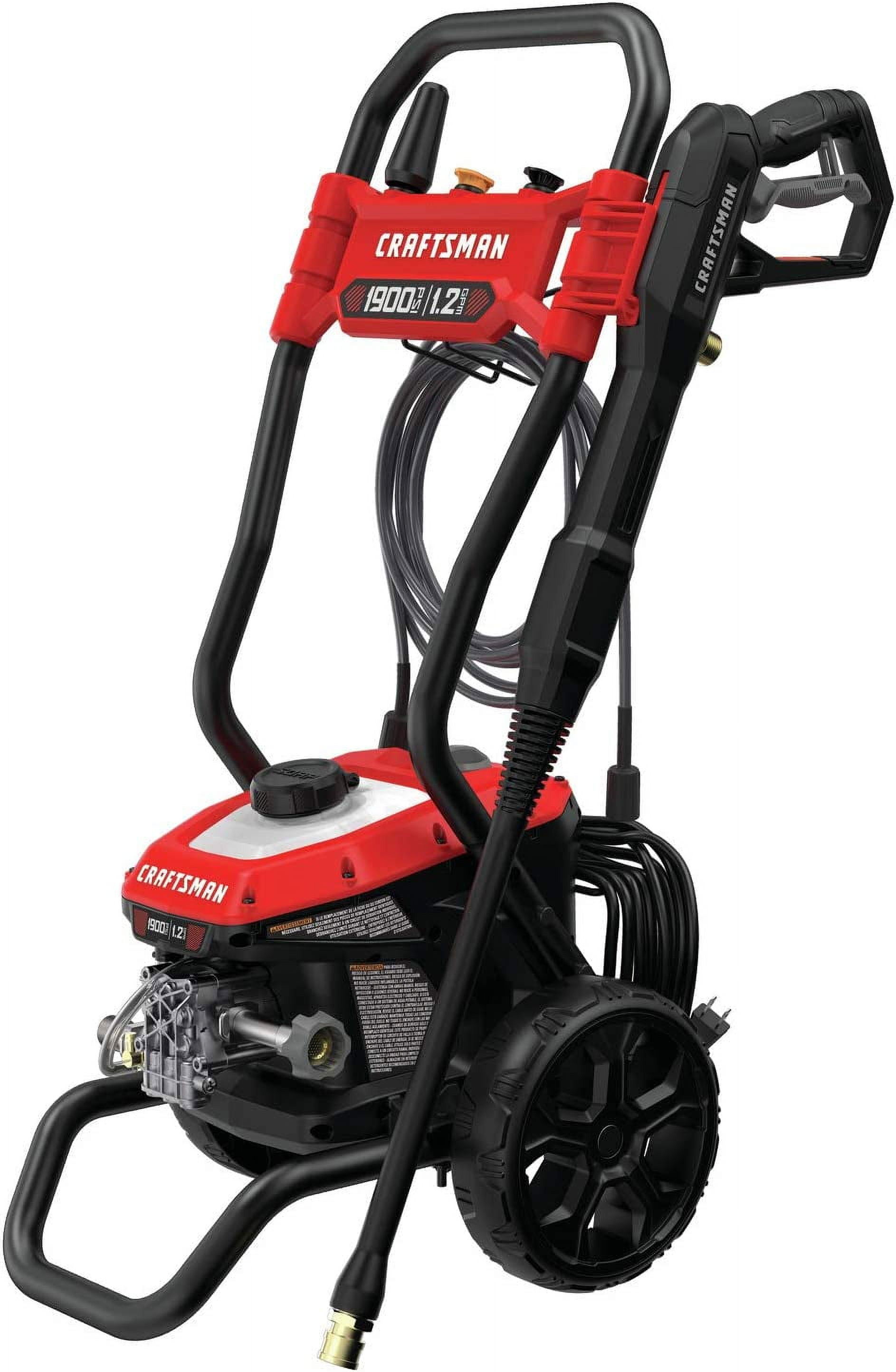 8 GPM, 1800 PSI, Electric Cold Water Pressure Washer