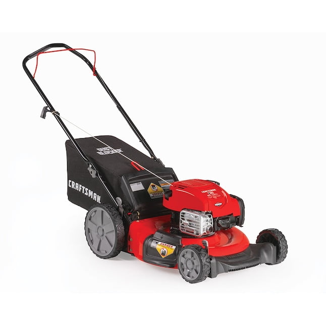 CRAFTSMAN M230 163-cc 21-in Self-Propelled Gas Push Lawn Mower with Briggs & Stratton Engine CRAFTSMAN M230 163-cc 21-in Self-Propelled Gas Push Lawn Mower with Briggs & Stratton Engine