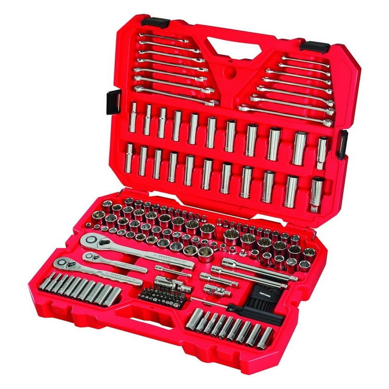 HEAVY DUTY CRAFTSMAN 189-Piece Mechanics Tool Set, SAE/Metric
