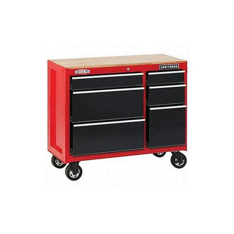 CRAFTSMAN Rolling Tool Boxes and Organizers, Wood Multicolor